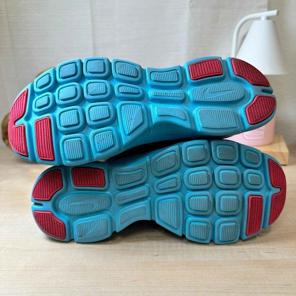 NIKE‎ Flex Experience Black Pink Blue Running Sneakers US 8.5